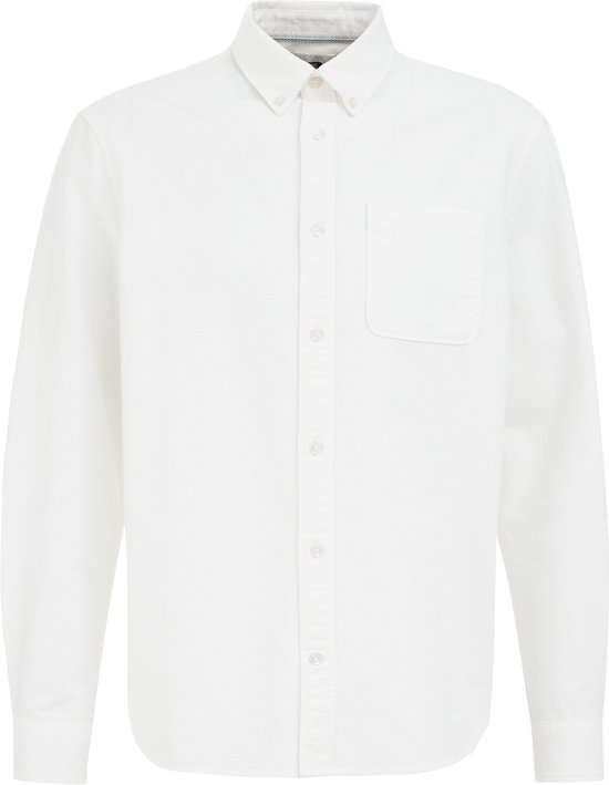 WE Fashion Heren Relaxed fit overhemd van oxford