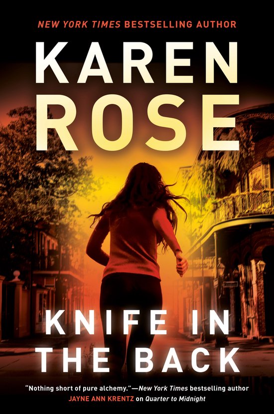 A New Orleans Novel- Knife in the Back - cover