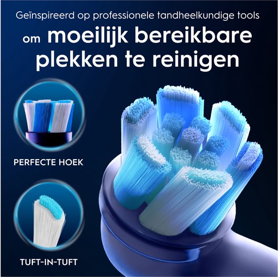 Oral-B iO Opzetborstels - Ultimate Clean - Wit - 4 Stuks