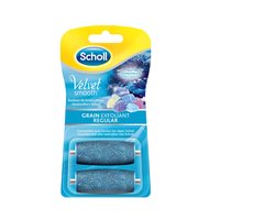 Scholl Velvet Smooth Regular Voetvijl - 2 Stuks - Vervangingsrollers Elektische Eeltverwijderaar - Eeltvijl - Eeltrasp