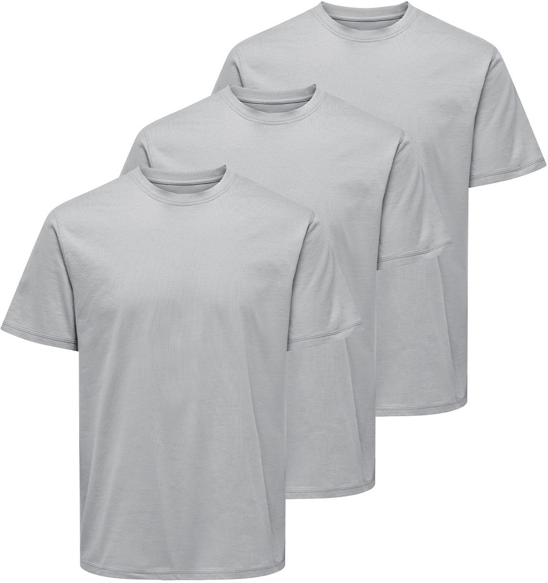 Only & Sons Heren t-shirt 3 pack MAX