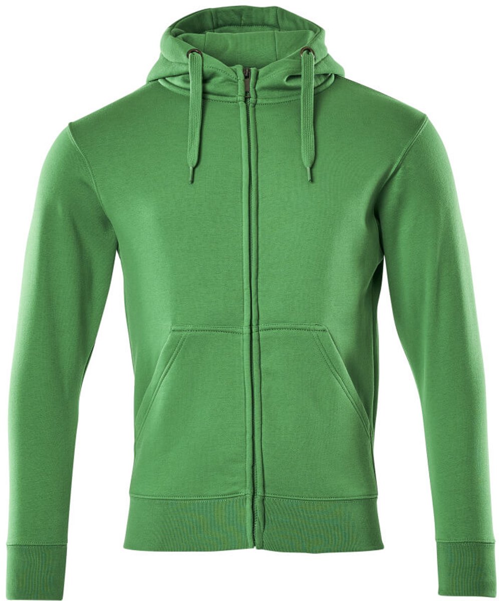 Mascot Crossover Capuchontrui met rits 51590-970 - helder groen - 2XL