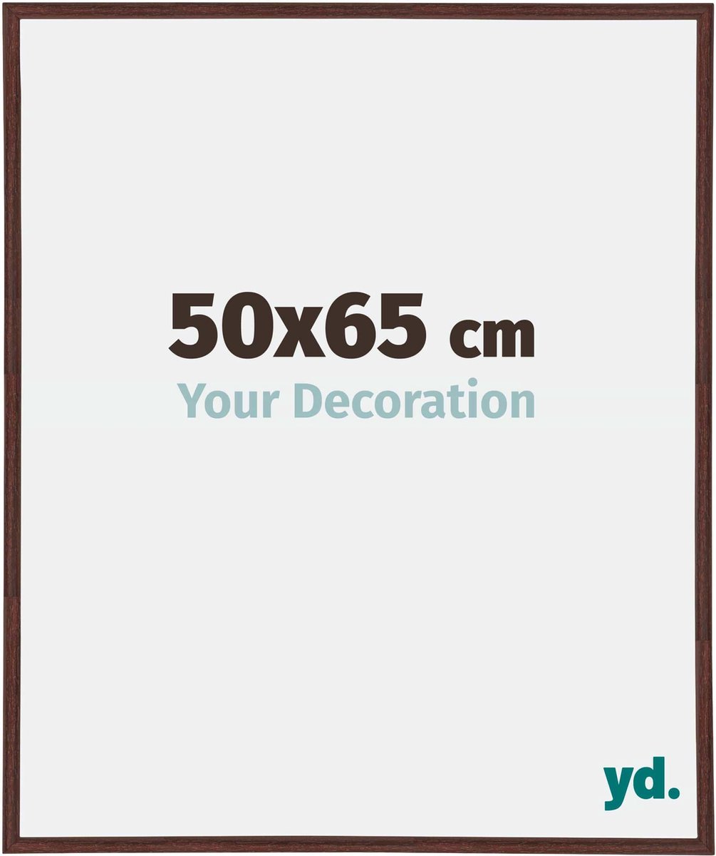 yd. Your Decoration - Fotolijst 50x65 cm - Kunststof - Bruin - Annecy