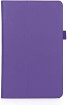 Samsung Galaxy Tab A 10.5 hoes - Hand Strap Book Case - Paars