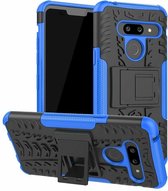 LG G8 ThinQ hoesje - Schokbestendige Back Cover - Blauw