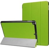 Tablet hoes geschikt voor iPad 9.7 - Tri-Fold Book Case - Groen
