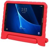 Samsung Galaxy Tab A 10.1 (2016/2018) hoes - Schokbestendige case met handvat - Rood