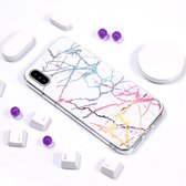 Glanzende Laser TPU Case voor iPhone XS Max