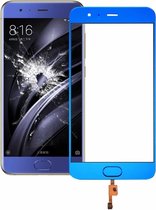 Voorscherm buitenste glazen lens Ondersteuning van vingerafdrukidentificatie voor Geschikt voor Xiaomi Mi 6 (blauw)
