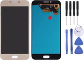 Lcd-scherm en digitizer volledige montage (OLED-materiaal) voor Galaxy A8 (2016), A810F / DS, A810YZ (goud)