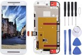 3 in 1 (LCD + Frame + Touch Pad) Digitizer Assembl voor Motorola Moto G2 (wit)
