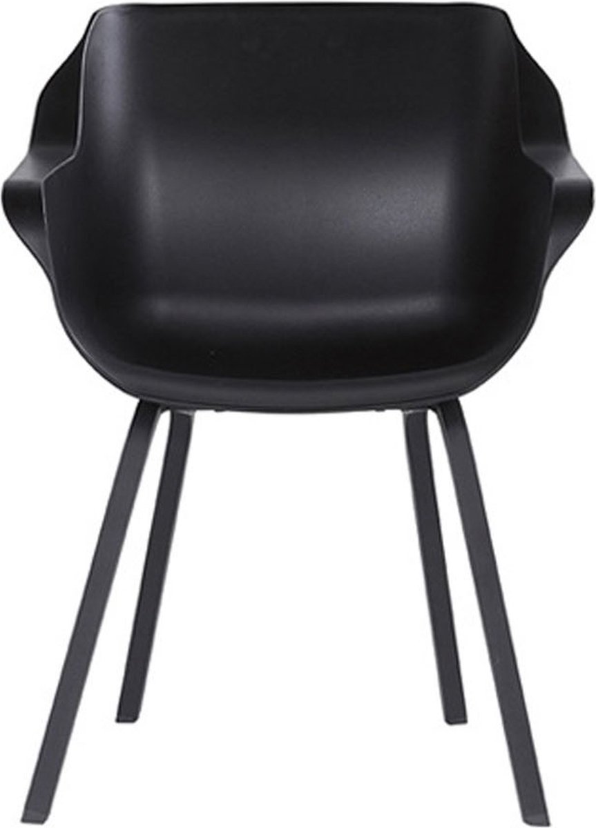 Hartman Sophie Element dining fauteuil baquet - Noir carbone
