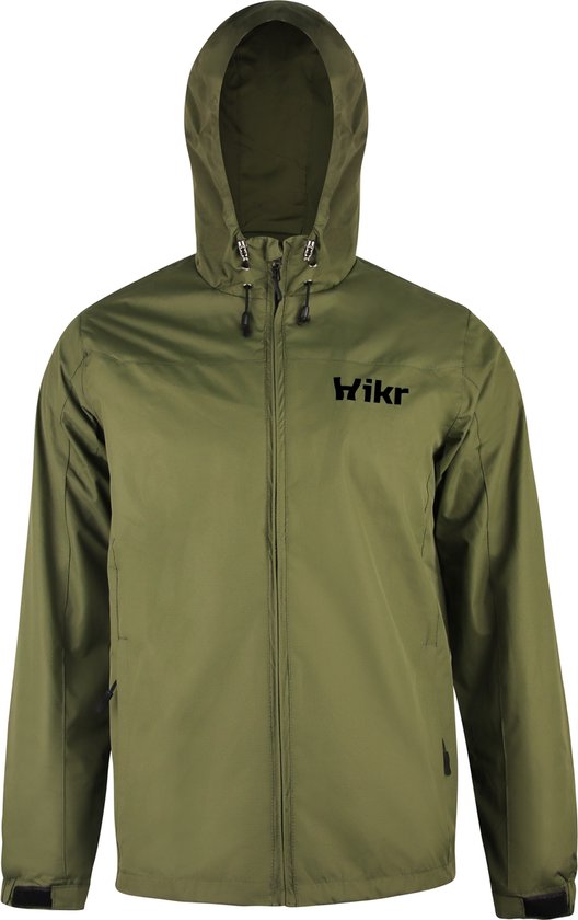 Hikr® Waterdichte Jas - Heren - Winddicht - Outdoor jas mannen - 4 seizoenen - Regenjas - Waterdicht & Ademend - Windbreaker