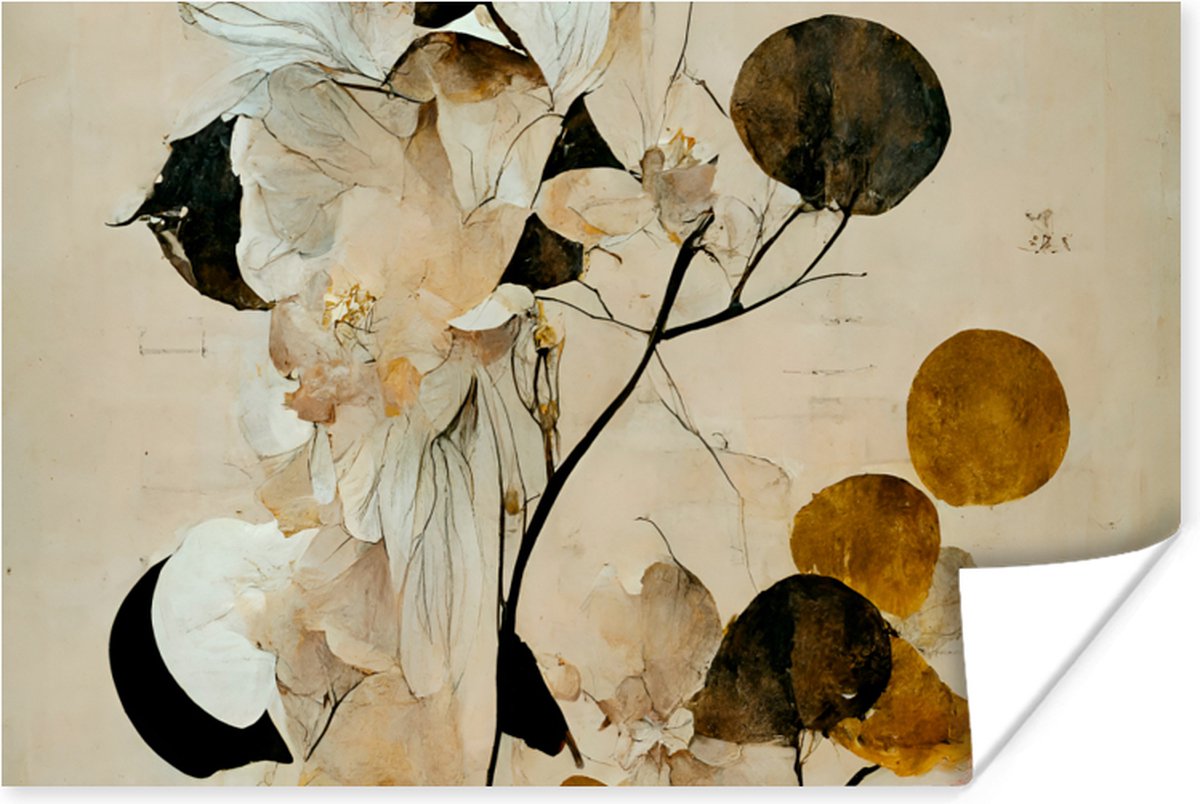 Bloemen - Bladeren - Boom - Pastel