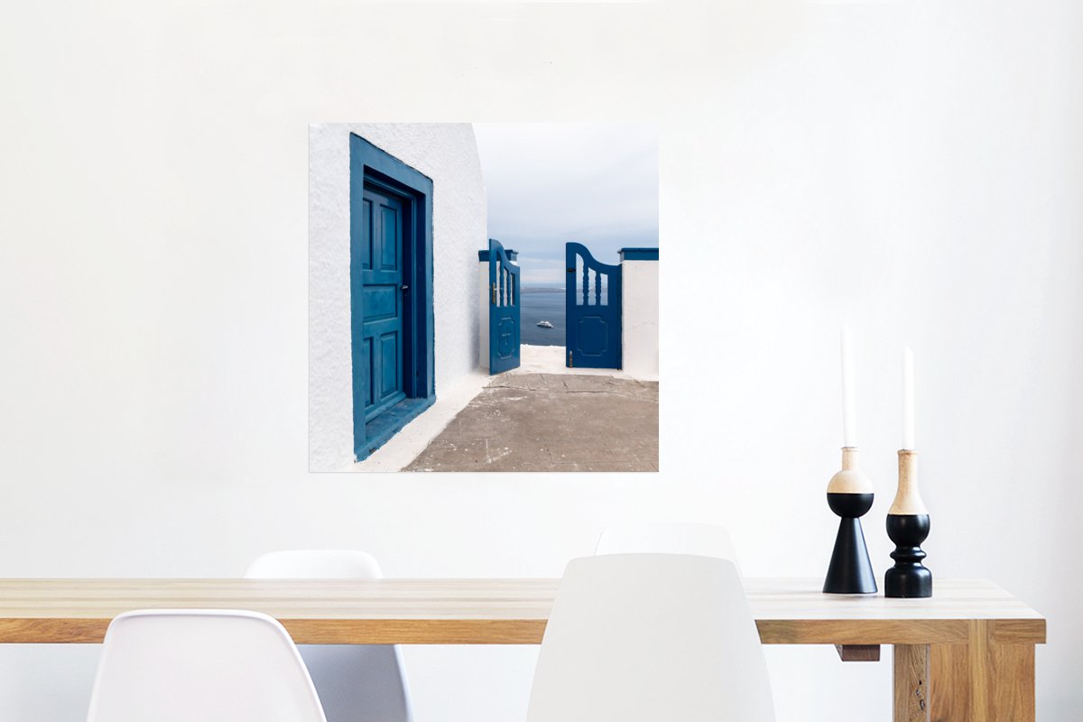 Deur - Blauw - Wit - Architectuur