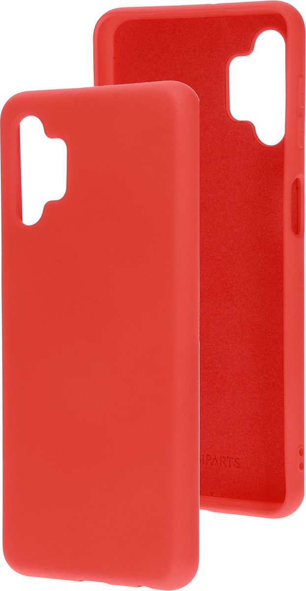 Mobiparts hoesje geschikt voor de Samsung Galaxy A32 5G - Siliconen - Rood