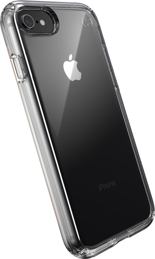 Speck Presidio Perfect Clear geschikt voor Apple iPhone 6/6S/7/8/SE (2020/2022) Clear - with Microban