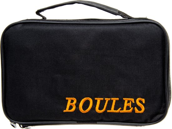 Foto: Decopatent jeu de boules set 6 ballen 7 2 cm metaal petanque in draagtas afstandmeter jeu de boules set volwassenen