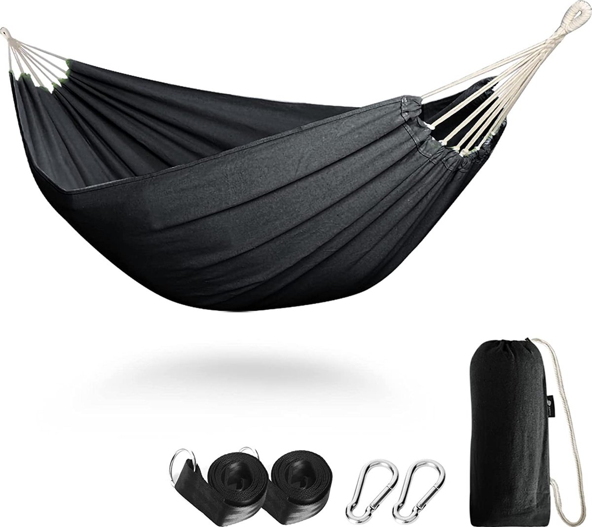 Hammock – hangmat – stevige hangmat – binnen en buiten – premium