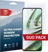 Rosso Screen Protector Ultra Clear Duo Pack Geschikt voor OnePlus Nord CE 3 | TPU Folie | Case Friendly | 2 Stuks