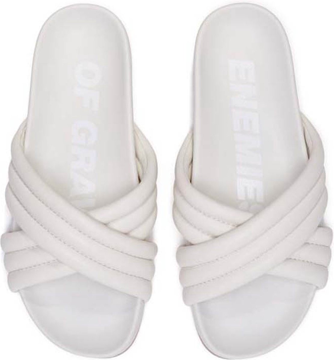 Rollie | Dames | Slipper | Tide Cross Padded Bone | Maat 36