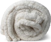 SENZA Teddy Warmte deken - Hoodie - Unisex - Wit