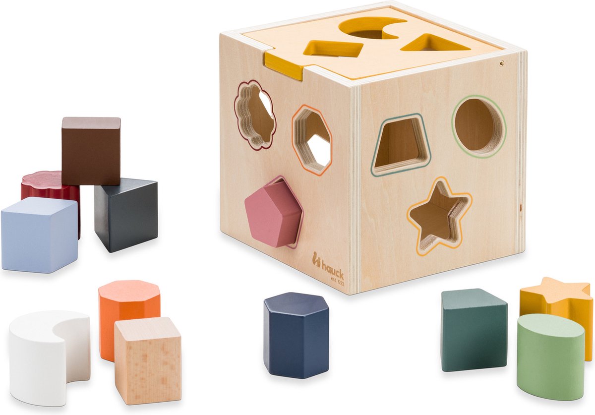 Cube de tri Hauck Sort N Tidy en bois durable (certifié FSC