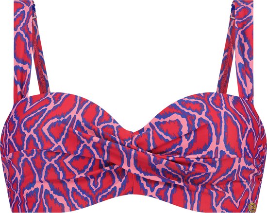 Basics bikini top twisted ikat/e38 voor Dames | Maat E38