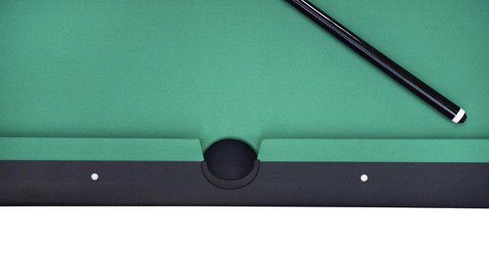 North Pooltafel Gardone 7ft Zwart/Groen van North — afbeelding 5