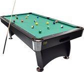 North Pooltafel Gardone 7ft Zwart/Groen