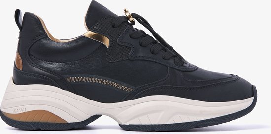Zwarte sneaker via vai hotsell
