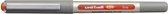 Liquid ink ballpoint pen Uni-Ball Rollerball Eye Fine UB-157 Oranje 12 Stuks