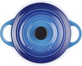 Bol.com Le Creuset Serveerpannetje / Mini Braadpan Signature Azure ø 10 cm / 250 ml aanbieding