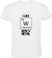 J'aime le t-shirt Heavy Métal pour hommes | la musique | années soixante-dix | Hard Rock | AC DC