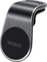 Deltaco - Magnetische Autohouder Voor Smartphones - Ventilatierooster Montage - Universeel - Zwart