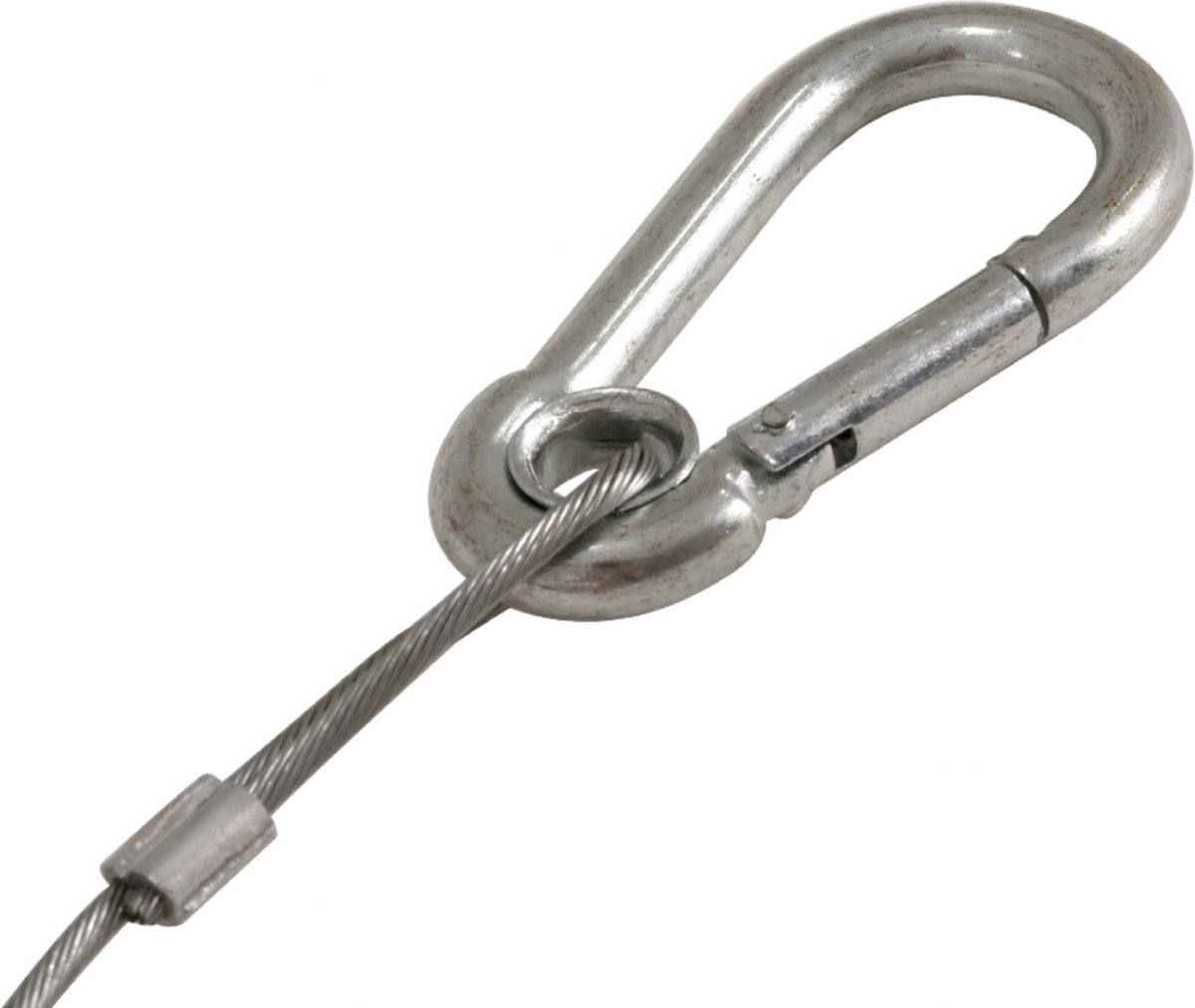 Veiligheidskabel voor poort - RVS - 400 x 6 mm | Handel B.V