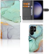 Hoesje voor Geschikt voor Samsung Galaxy S23 Ultra Watercolor Mix
