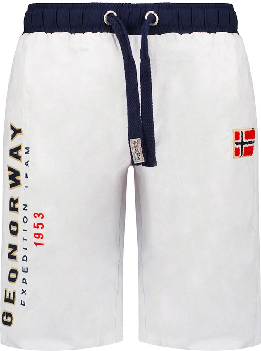 Geographical Norway Zwembroek Qoderato Wit - S