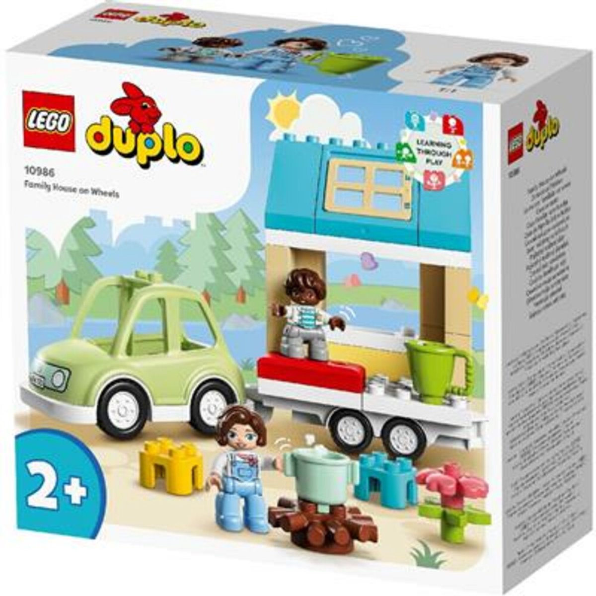 LEGO DUPLO Stad Familiehuis op wielen, Peuterspeelgoed - 10986 | bol.com
