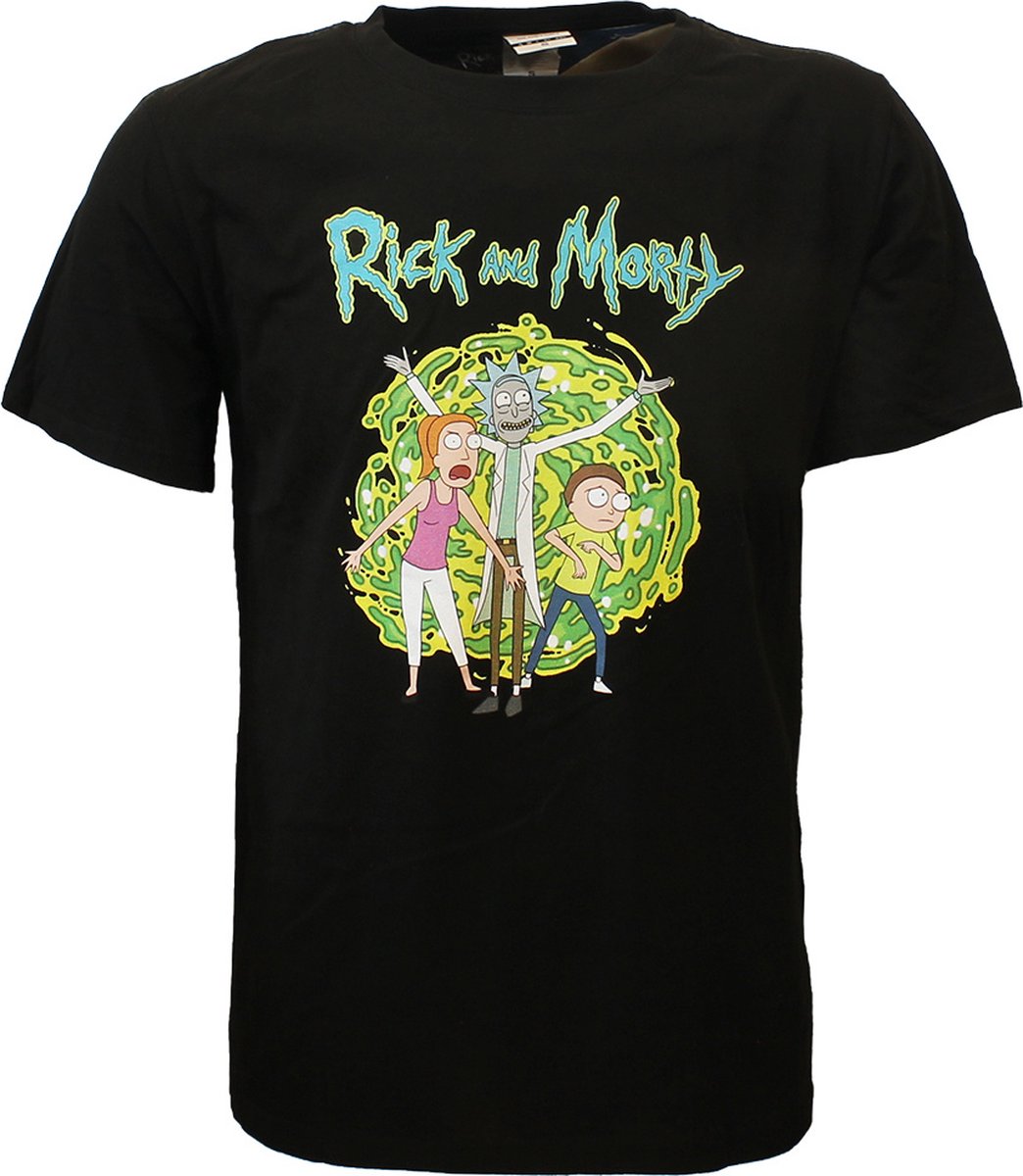 Rick and Morty Rick Morty Summer Portal T-Shirt - Officiële Merchandise - XL