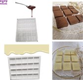 Moule en Siliconen Happy Trendz ® pour la fabrication de 20 chocolats en 3 variantes différentes - Eid Mubarak - Eid - fabrication de chocolat -