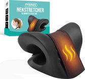 Premes - nekstretcher - massagekussen - nekkussen - nekkussen memory foam - nekmassage apparaat - met warmte - Neck Releaser - Nek Massage -