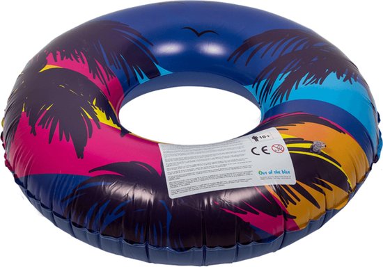 Piscine retro palmier 90 cm