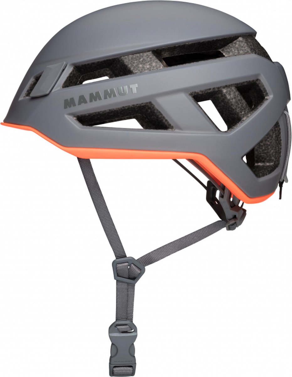 Mammut Crag sender zeer lichte en betrouwbare helm Grijs maat 1