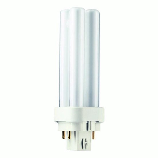 Philips MASTER PL-C 4P ampoule fluorescente 10 W G24q-1 Blanc chaud