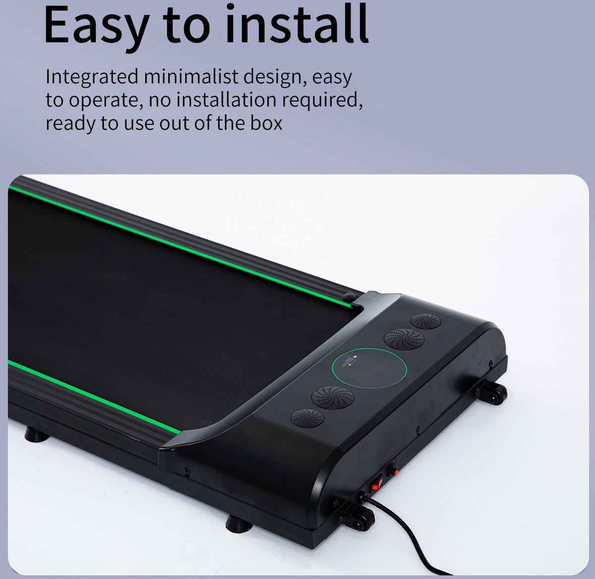 Loopband - Walking Pad - Wandelband Met Helling - Voor Onder Het Bureau Incl Afstandsbediening