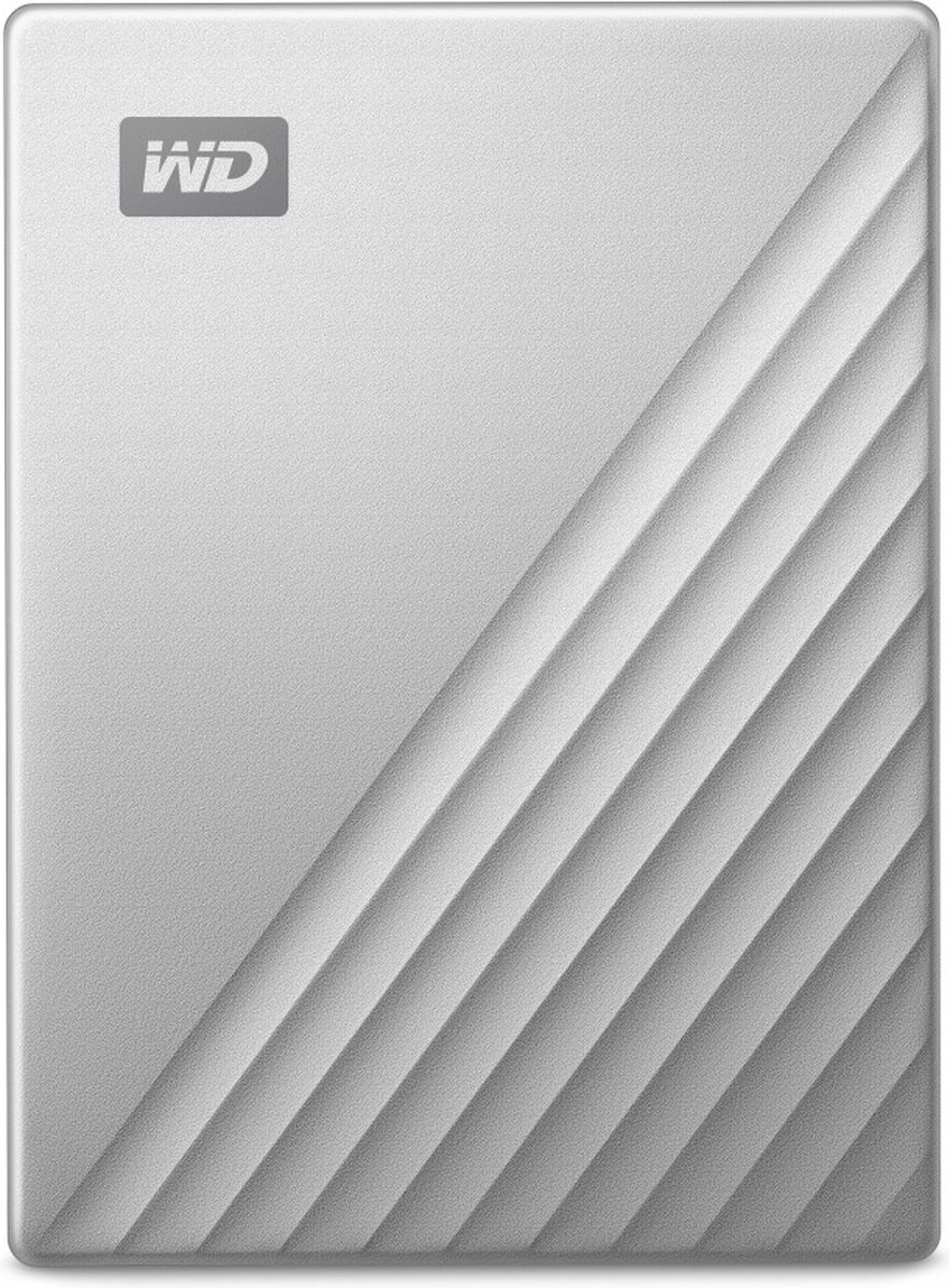 WD My Passport Ultra 4 TB Externe harde schijf (2.5 inch) USB-C Zilver WDBFTM0040BSL-WESN