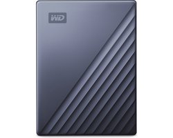 WD My Passport Ultra 2 TB Externe harde schijf (2.5 inch) USB-C Blauw WDBC3C0020BBL-WESN