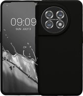 Casemania Hoesje Geschikt voor OnePlus 11 Zwart - Siliconen Back Cover