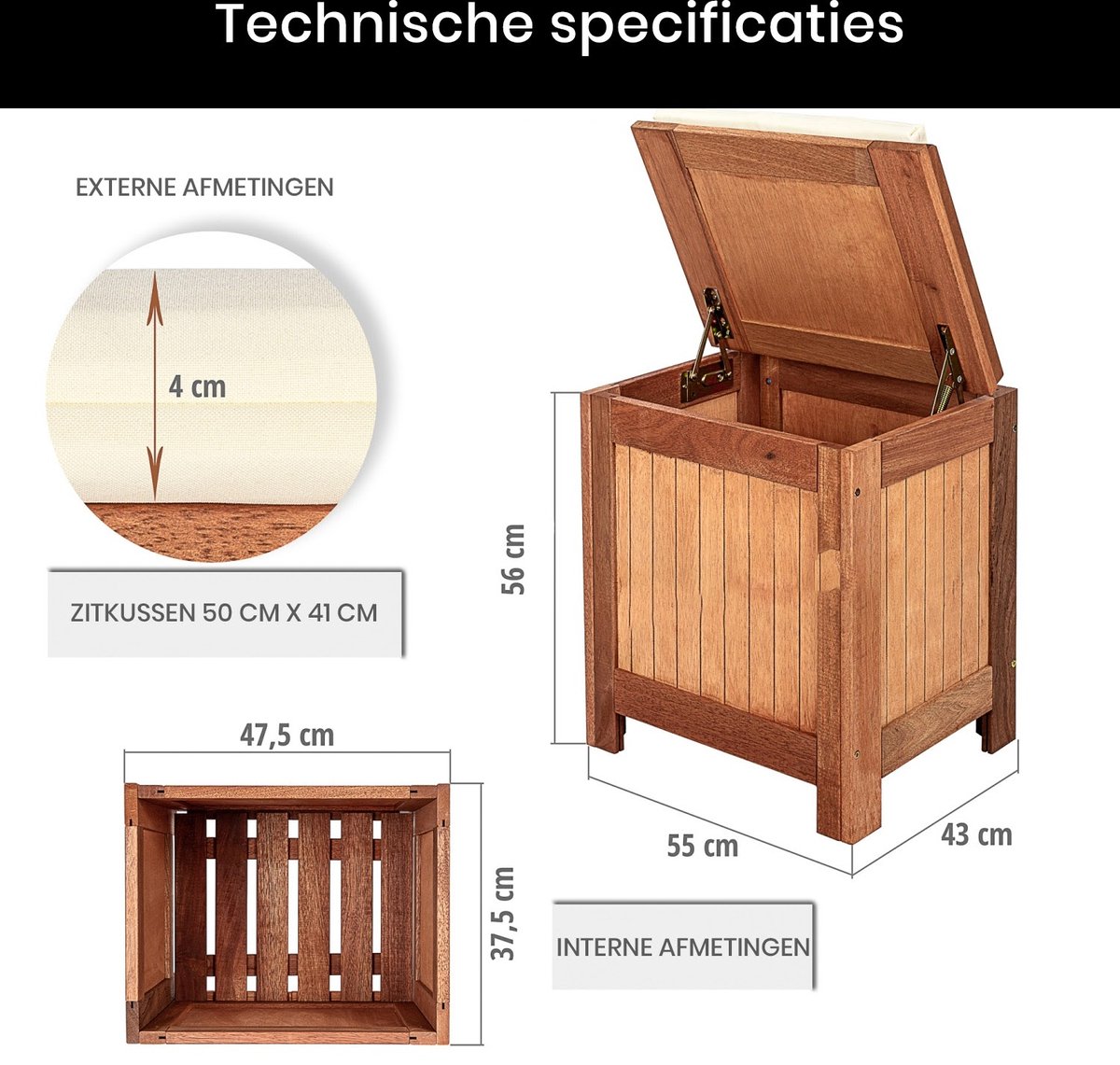 Livarno home opbergbox 340 l aanbieding bij Lidl